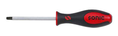 SONIC 13640 Screwdriver Magnetic, Matt, chrom-plated, Spanner Size: T40, Length: 100mm-image-15762459