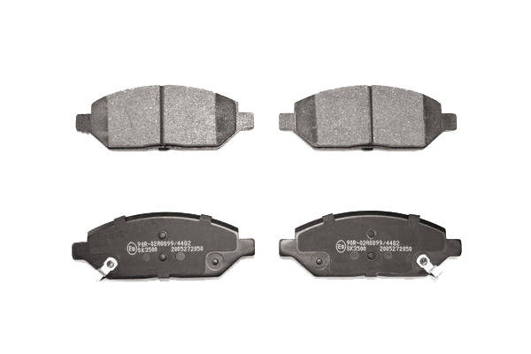 LPR 05P2050 Kit pastiglie freno con segnalatore acustico usura