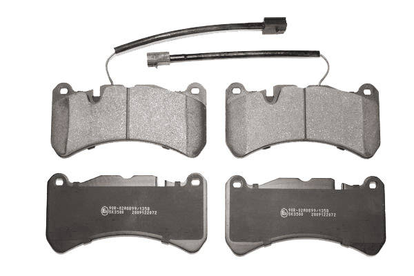 LPR 05P2072 Kit pastiglie freno con sensore usura integrato