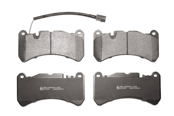 LPR 05P2073 Kit pastiglie freno con sensore usura integrato