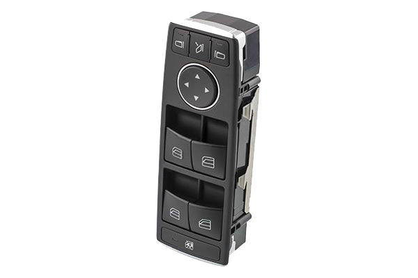 TOPRAN 409 627 Switch, window winder EHVP Driver side, Chromed edge-image-16445455