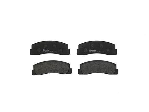 BREMBO P 41 002 Kit pastiglie freno PRIME LINE senza contatto segnalazione usura, senza accessori, con lamierino anticigolío
