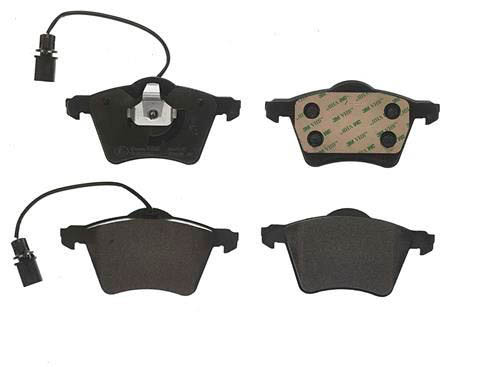 BREMBO P 85 052 Fékbetét PRIME LINE - Ring, kopásjelző érintkezővel, Tartozékok nélkül, csikorgásgátló lemezzel