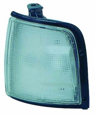 ABAKUS 213-1509L-2CAE Blinker vorne links, mit Glühlampe, weiß