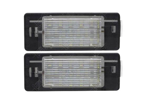 2x Eclairage De Plaque d'Immatriculation LED côté conducteur ou passager OPEL: Vectra C Berline (Z02) - 2.0 DTI 16V, 2.0 16V Turbo, 3.0 CDTI, 2.2 DGi