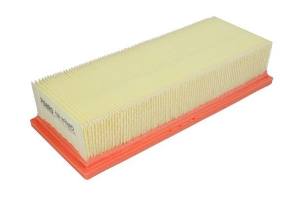PURRO PUR-PA5005 Filtre à air 270mm rectangulaire Cartouche filtrante ROVER: 200 3/5 portes, 25 3/5 portes, 100 / Metro 3/5 portes, LOTUS: Exige