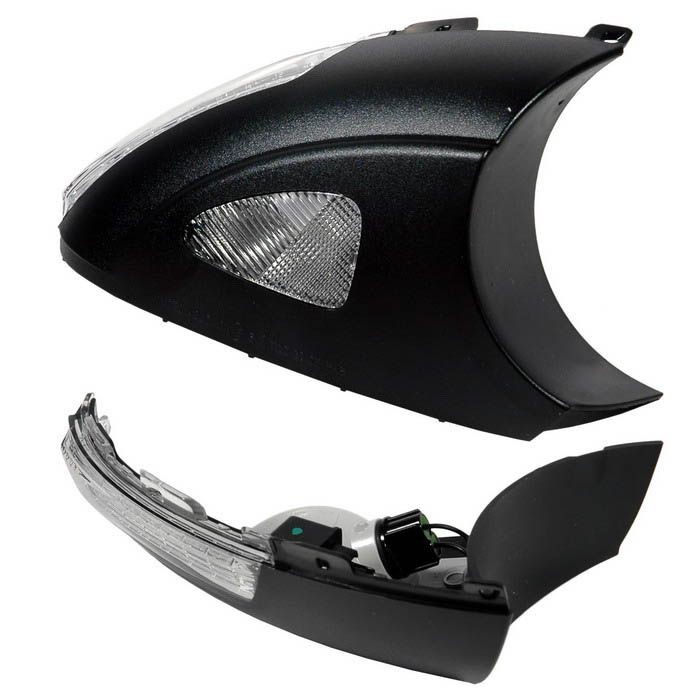 OLSA 1.02.156.00 Blinker SIDE LAMP ON REAR VIEW MIRROR seitlicher Einbau, weiß, mit Lampenträger