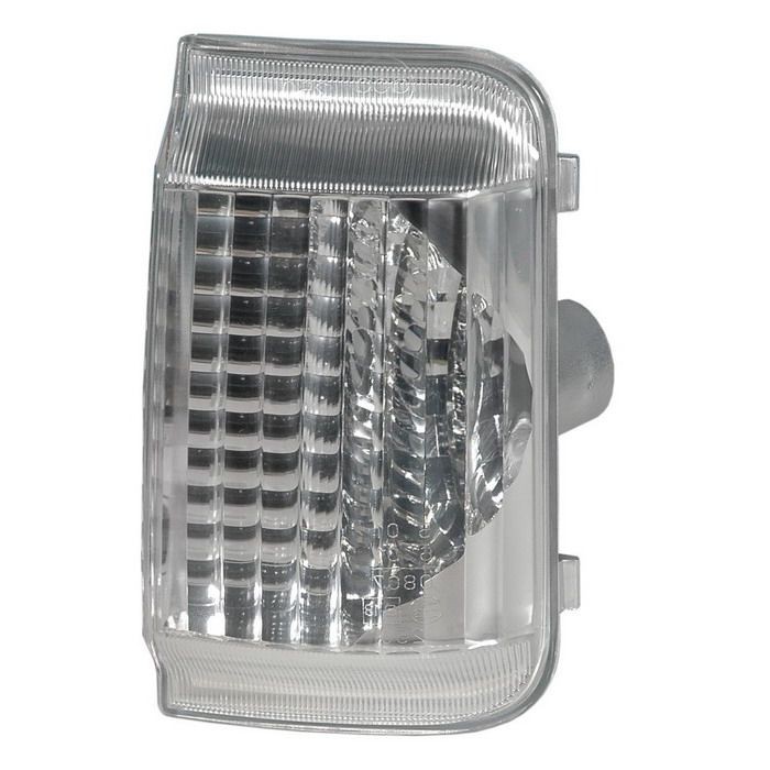 OLSA 5.42.056.12 Blinker SIDE OPTICAL UNIT ON REAR VIEW MIRROR seitlicher Einbau, weiß, ohne Lampenträger