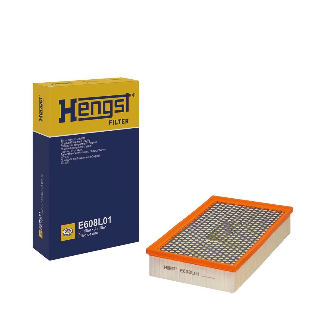 Photos - Car Air Filter Hengst FILTER E608L01 Air filter Filter Insert 