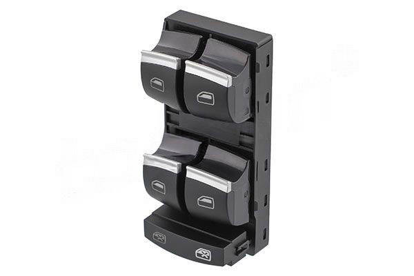 TOPRAN 118 903 Switch, window winder Vehicle Door, Doors: 4, Chromed edge-image-17429167