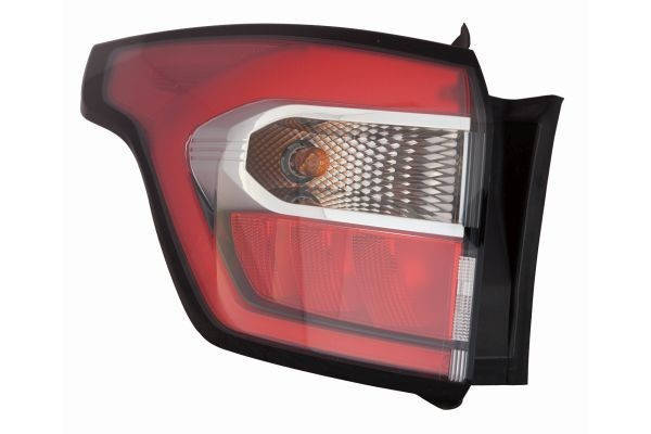 ABAKUS Fanale posteriore 131-1916R-AE Dx Sezione esterna LED, WY21W con lampadina FORD: KUGA 2