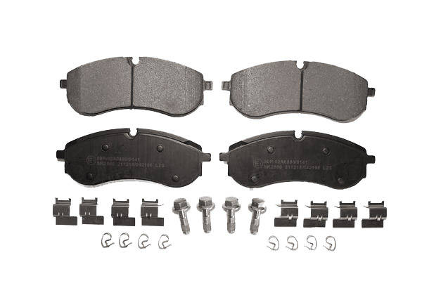 LPR 05P2196 Kit pastiglie freno con accessori, con bulloni/viti