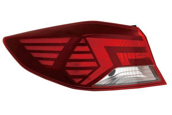 ABAKUS 221-19AQL-UE Rear light Left, without bulb holder, PY21W-image-18534636