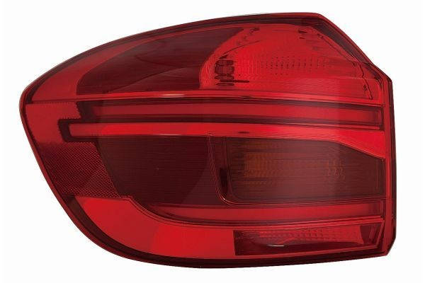 ABAKUS 444-1990L-UE Rear light Left, without bulb, Outer section, H21W-image-18534735