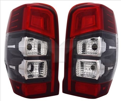TYC 11-15098-06-2 Rear light Left, with bulb holder, LED-image-18750896