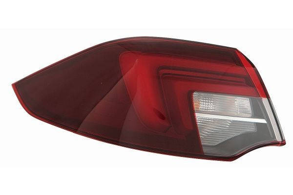 ABAKUS 442-1999L-AE Rear light Left, with bulb, Outer section, PY21W-image-18808205
