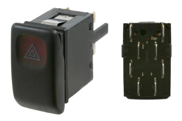 FEBI BILSTEIN 23400 Switch, hazard light febi Plus Centre