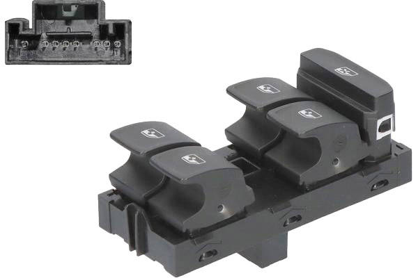 Alfa e-Parts AF00543 Switch, window winder Driver side-image-18926855