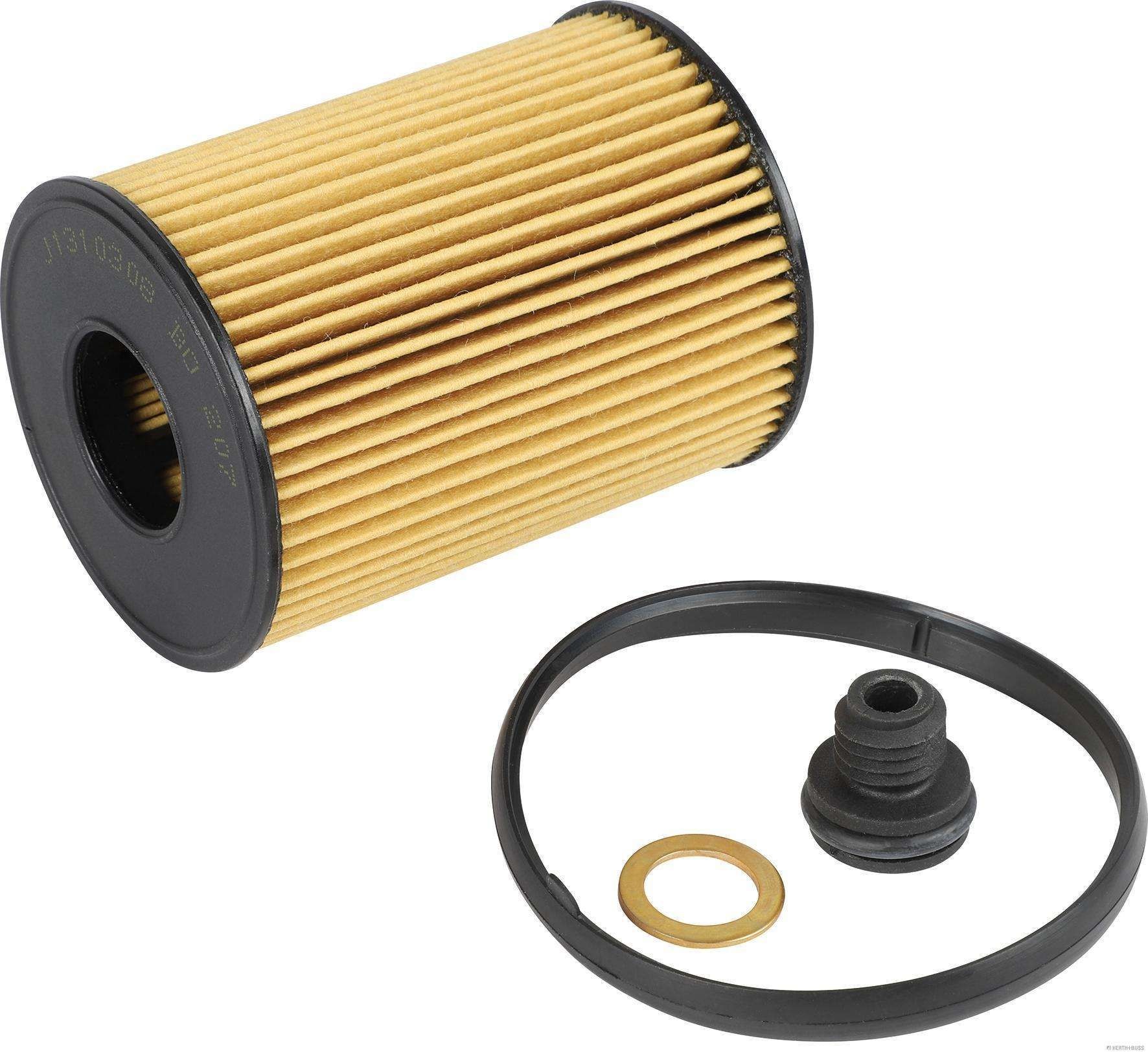 HERTH+BUSS JAKOPARTS J1310308 Oil filter Filter Insert, with seal ring-image-18974794