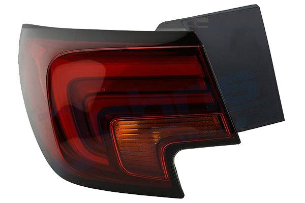 JOHNS 55 11 87-2 Rear light Left, without bulb holder, Outer section, LED-image-18978923