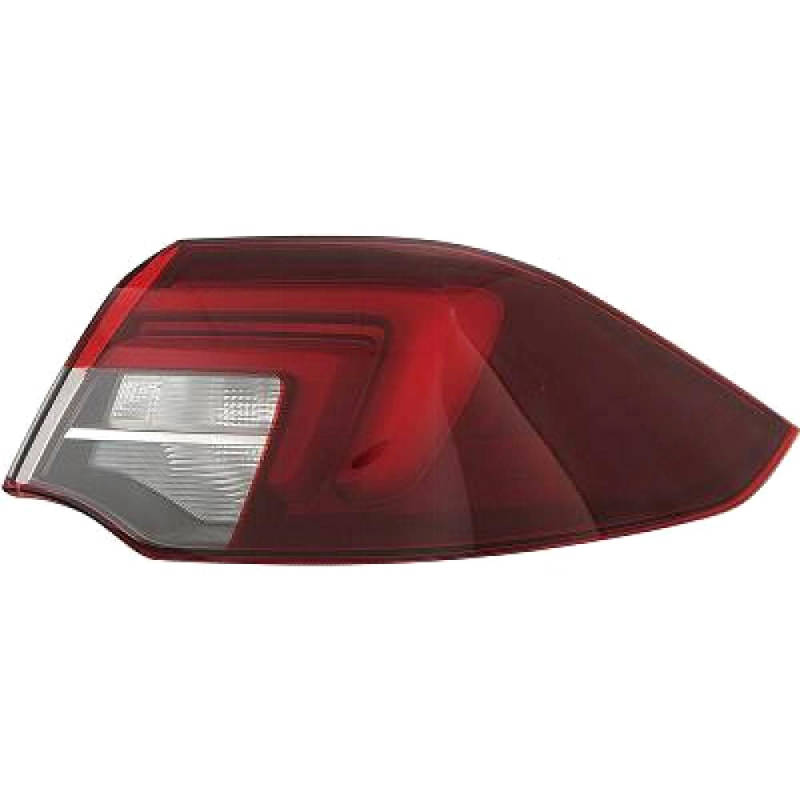 DIEDERICHS 1828090 Rear light Right, with bulb holder, Outer section, PY21W-image-18988296