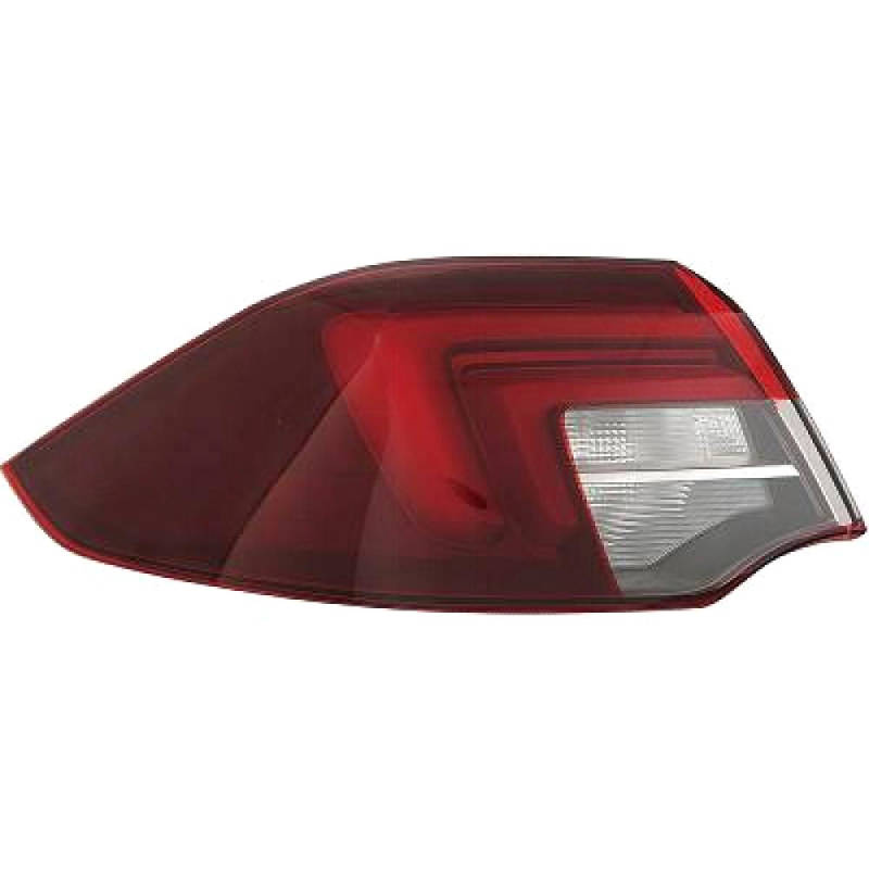 DIEDERICHS 1828091 Rear light Left, with bulb holder, Outer section, PY21W-image-18988297