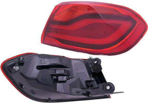 ALKAR 2014842 Rear light Right, with bulb holder, Outer section, LED-image-18992464