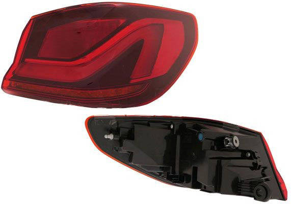 ALKAR 2022842 Rear light Right, with bulb holder, Outer section, LED-image-18992466