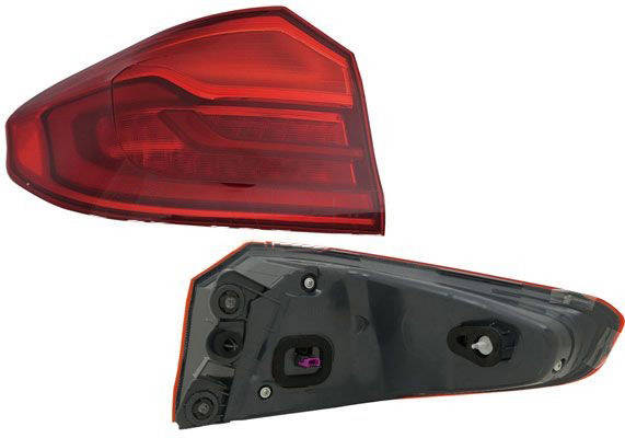 ALKAR 2031845 Rear light Left, with bulb holder, Outer section, LED-image-18992467