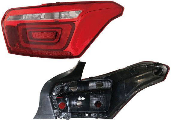 ALKAR 2212870 Rear light Right, without bulb holder, W16W-image-18992480