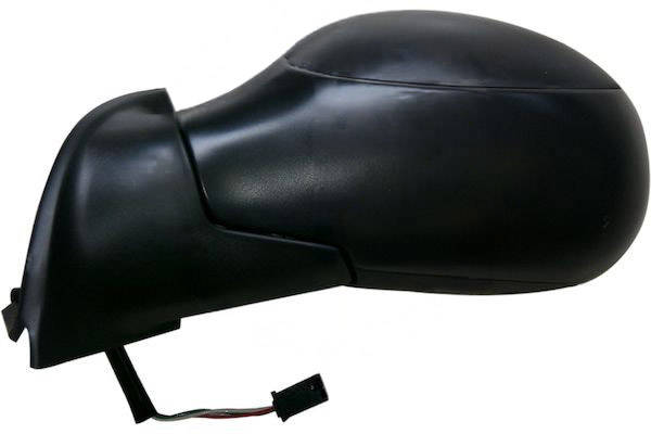 MAX MCT182-L Specchietti retrovisori Sx, per regolazione elettrica specchio, nero opaco