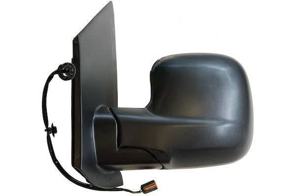 MAX MCT222-L Specchietti retrovisori Sx, per regolazione elettrica specchio, nero opaco