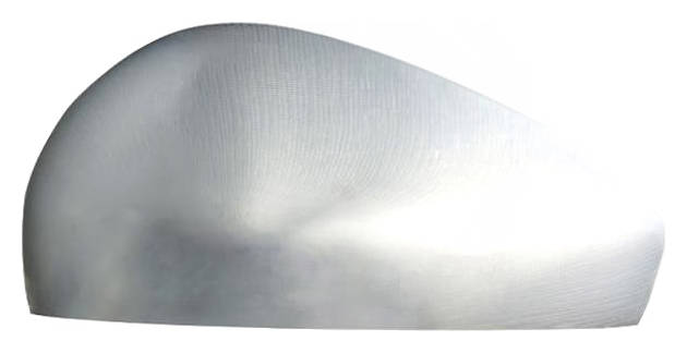 MAX MCT318-L Copertura, Specchio esterno Sx, cromato