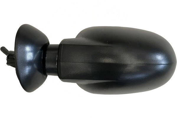 MAX MDL102-L Specchietti retrovisori Sx, Regolazione:comando cavo flessibile, nero opaco