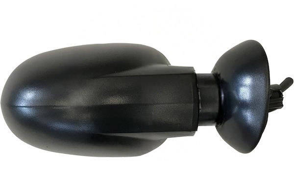MAX MDL102-R Specchietti retrovisori Dx, Regolazione:comando cavo flessibile, nero opaco