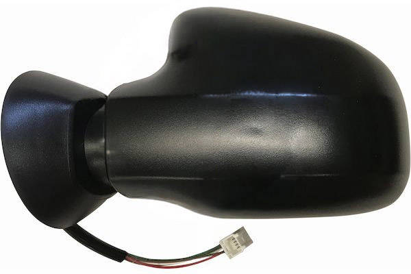 MAX MDL105-L Specchietti retrovisori Sx, per regolazione elettrica specchio, nero opaco