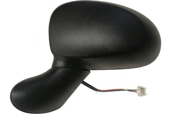 MAX MDW102-L Specchietti retrovisori Sx, per regolazione elettrica specchio, nero opaco