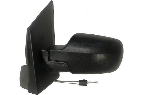 MAX MFD154-L Specchietti retrovisori Sx, Regolazione:comando cavo flessibile, nero opaco