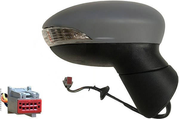MAX MFD311-R Specchietti retrovisori Dx, per regolazione elettrica specchio, con la prima mano