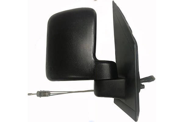 MAX MFD600-R Specchietti retrovisori Dx, con specchio a grandangolo, nero opaco