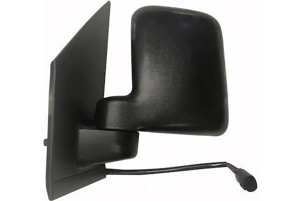MAX MFD601-L Specchietti retrovisori Sx, con specchio a grandangolo, nero opaco