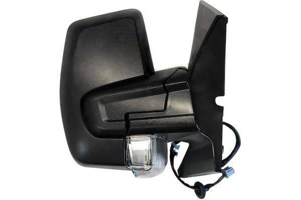 MAX MFD806-R Specchietti retrovisori Dx, con specchio a grandangolo, nero opaco
