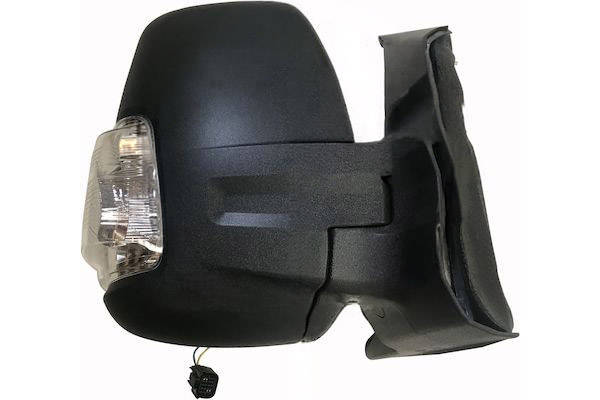 MAX MFD808-R Specchietti retrovisori Dx, con specchio a grandangolo, nero opaco