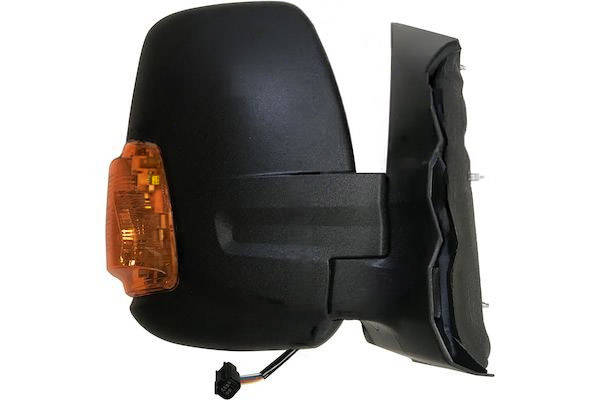 MAX MFD811-R Specchietti retrovisori Dx, con specchio a grandangolo, nero opaco