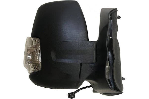 MAX MFD812-R Specchietti retrovisori Dx, con specchio a grandangolo, nero opaco