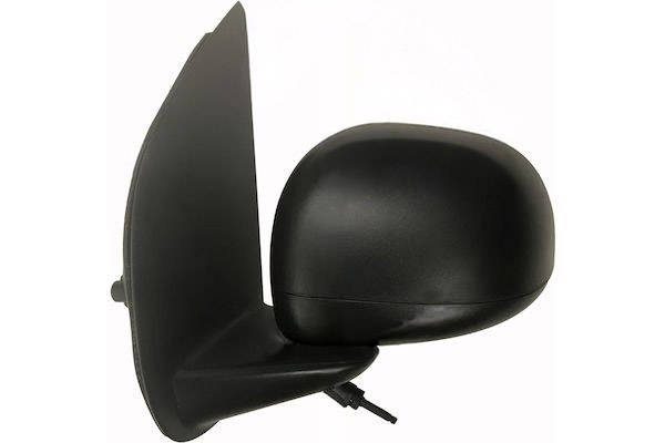 MAX MFT125-L Specchietti retrovisori Sx, Regolazione:comando cavo flessibile, nero opaco