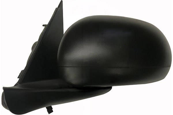 MAX MFT195-L Specchietti retrovisori Sx, per regolazione elettrica specchio, nero opaco