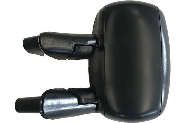 MAX MFT402-L Specchietti retrovisori Sx, per specchio a regolazione manuale, nero opaco