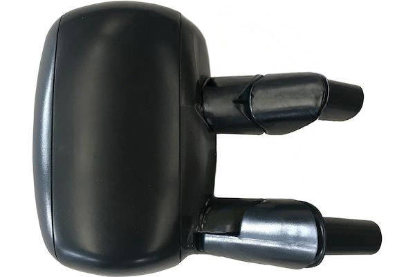 MAX MFT402-R Specchietti retrovisori Dx, per specchio a regolazione manuale, nero opaco