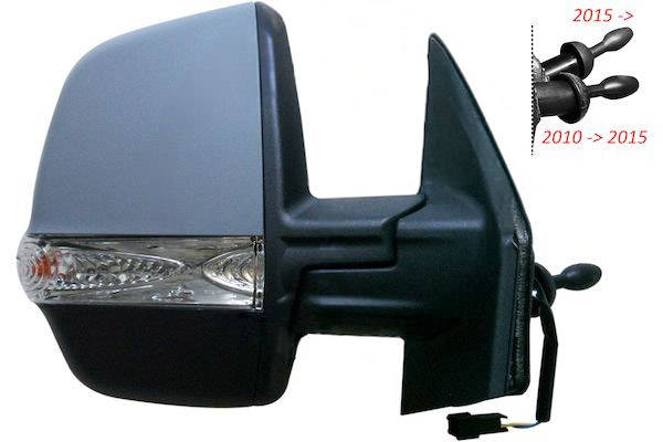 MAX MFT410-R Specchietti retrovisori Dx, con specchio a grandangolo, con la prima mano